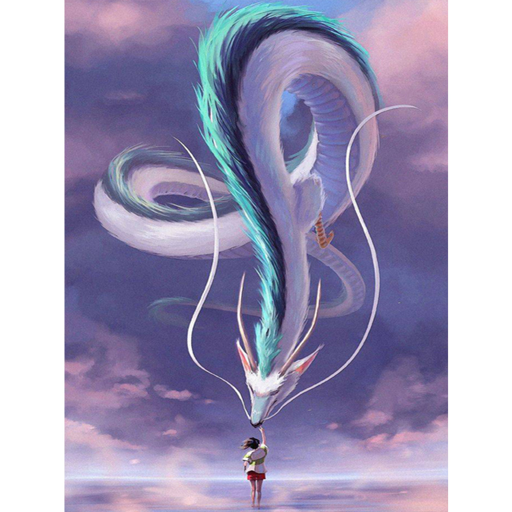 

Anime Cartoon Dragon - Round Drill Diamond Painting - 30*40CM, 501 Original