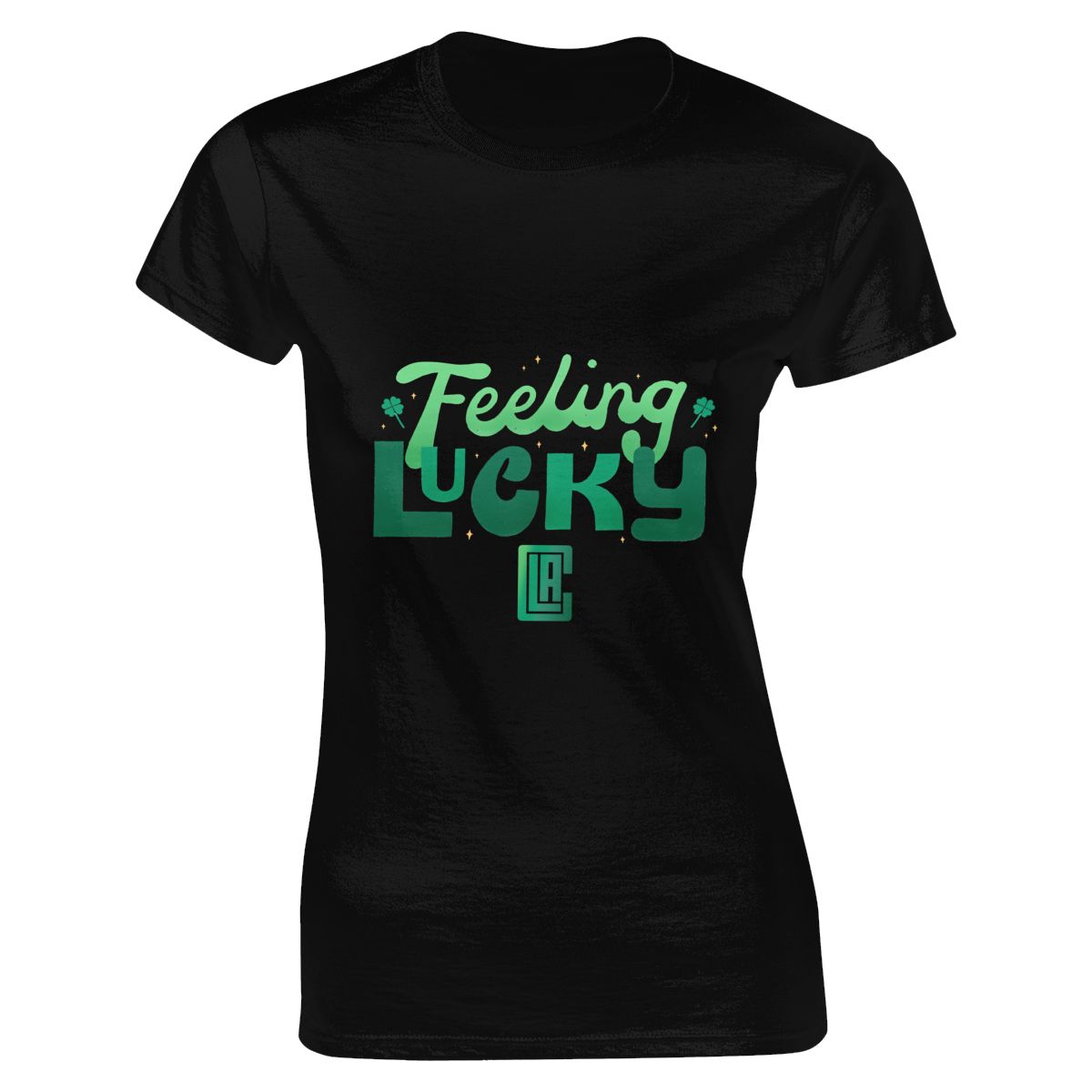 Los Angeles Clippers Feeling Lucky St. Patrick's Day Women's Classic-Fit T-Shirt