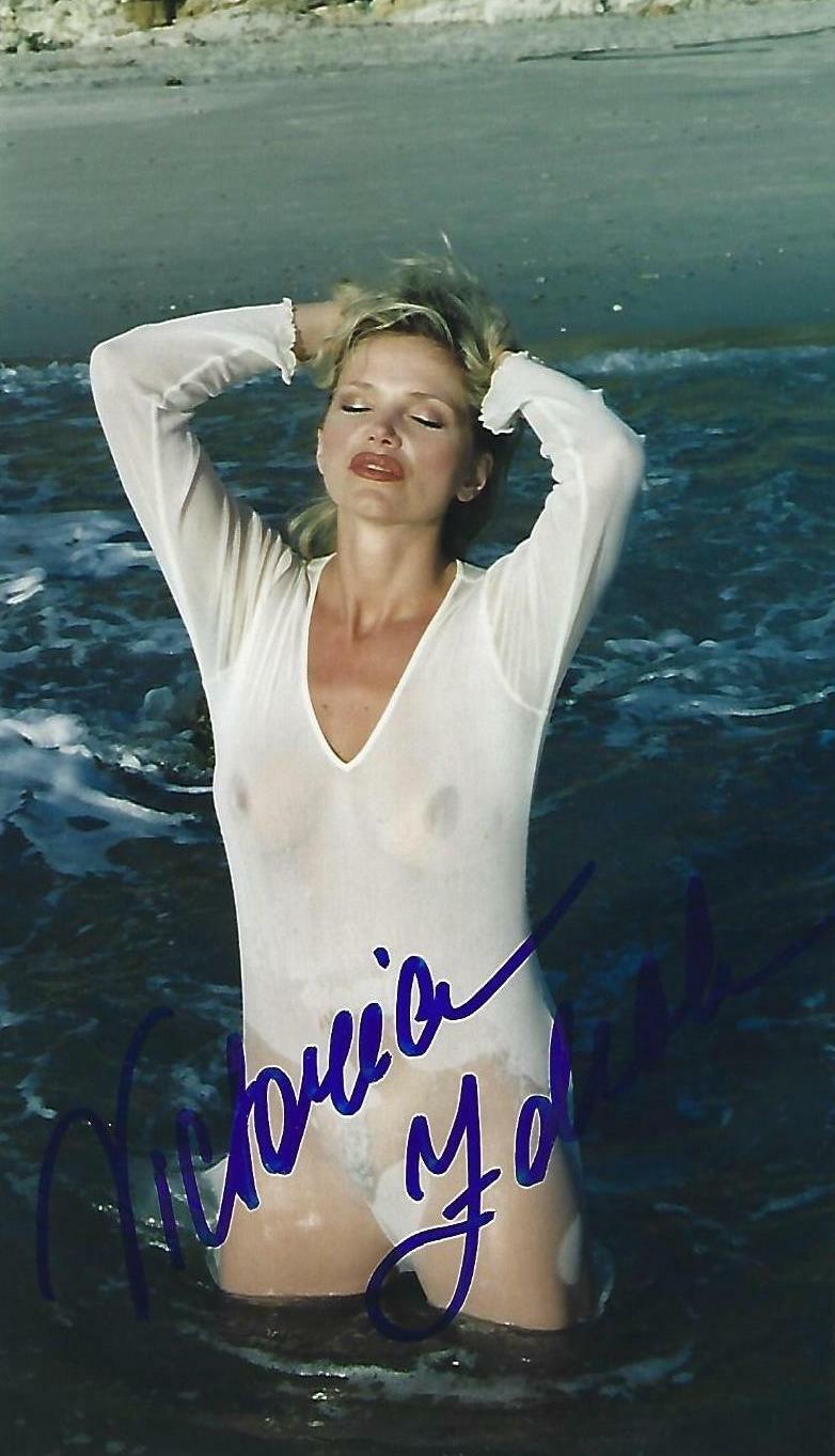 Victoria Zdrok Signed 4x7 Photo Poster painting BAS COA October 1994 Playboy Picture Autograph 7