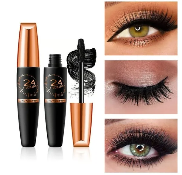 🎁Waterproof Silk Fibre Thick Lengthening Mascara