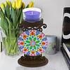 >SALE<DIY Mandala Diamond Painting Candlestick Holder Kit for Home Decor Gift