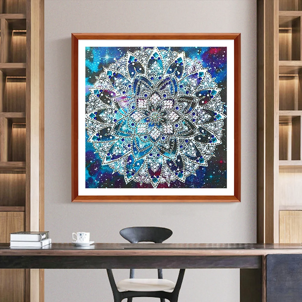 Diamond Painting - Special Shaped Drill - Mandala(Canvas|30*30cm)
