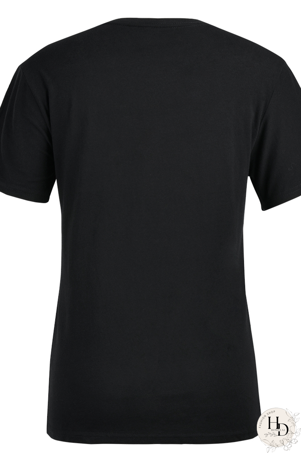 Black Casual Street Leopard Patchwork O Neck T-Shirts