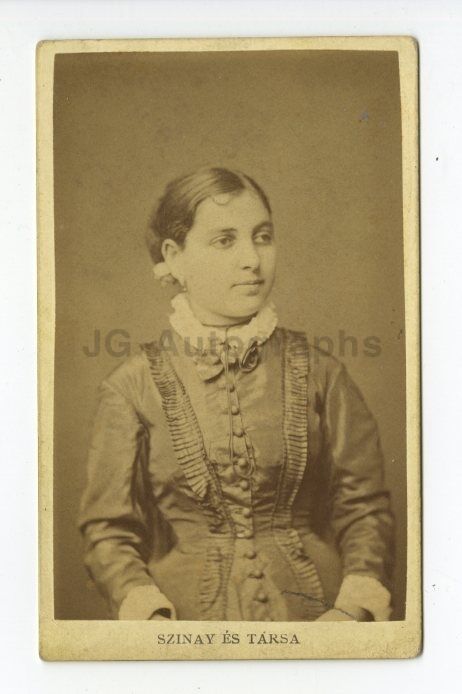 19th Century Fashion - 19th Century Carte-de-visite Photo Poster paintinggraph - Vienna, Austria