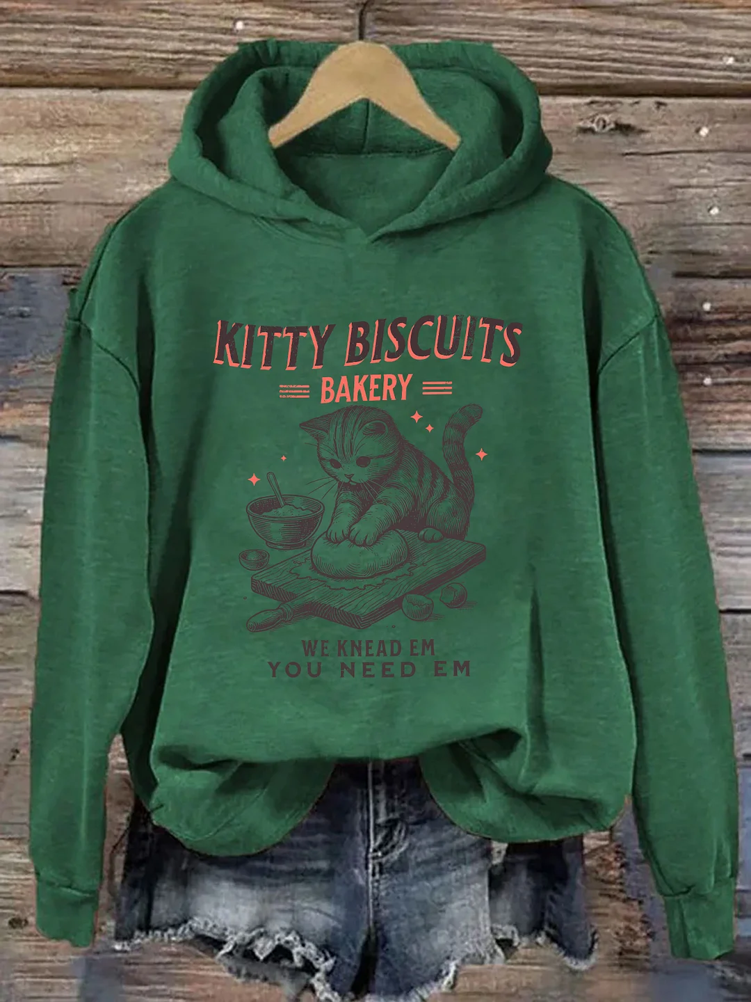 Cat Biscuit Hoodie