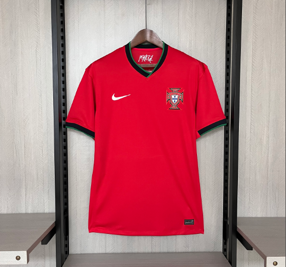 2024 Portugal Home Football Shirt Thai Quality