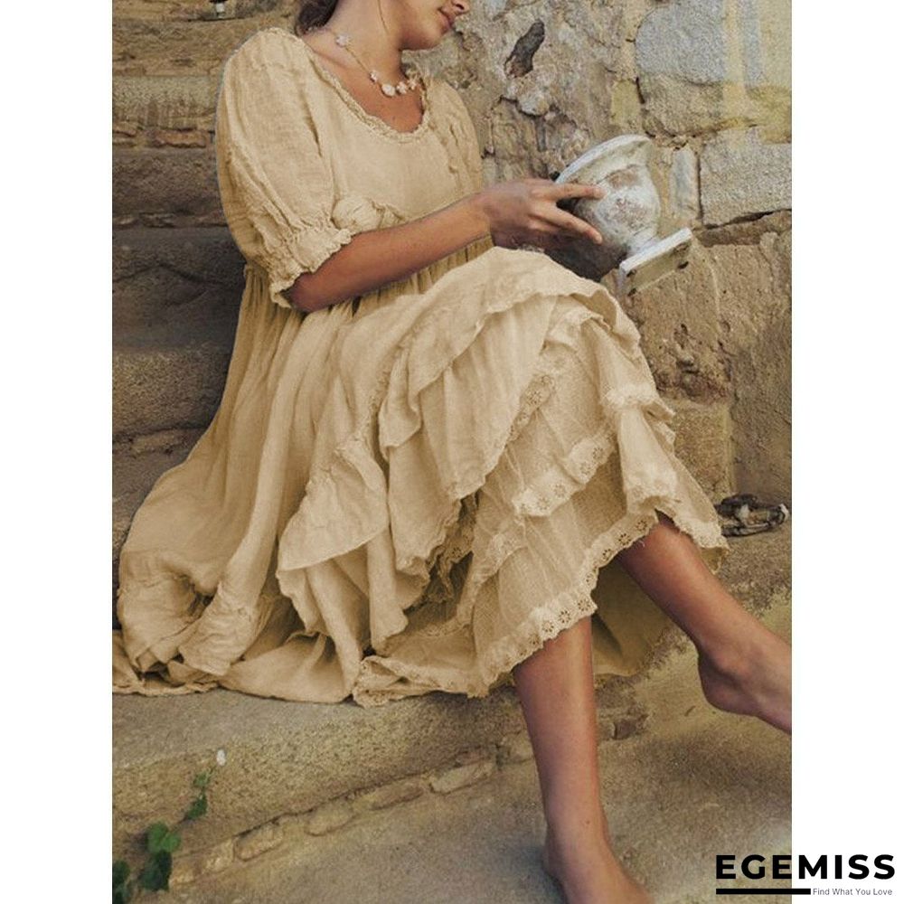 Women's Temperament Lace Maxi Dress | EGEMISS