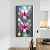>SALE<5D DIY Full Round Drill Diamond Painting Butterfly Kit Home Decoration (Y782)
