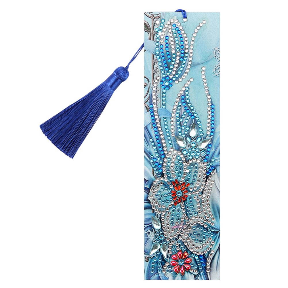 Diamond Painting Leather Bookmark