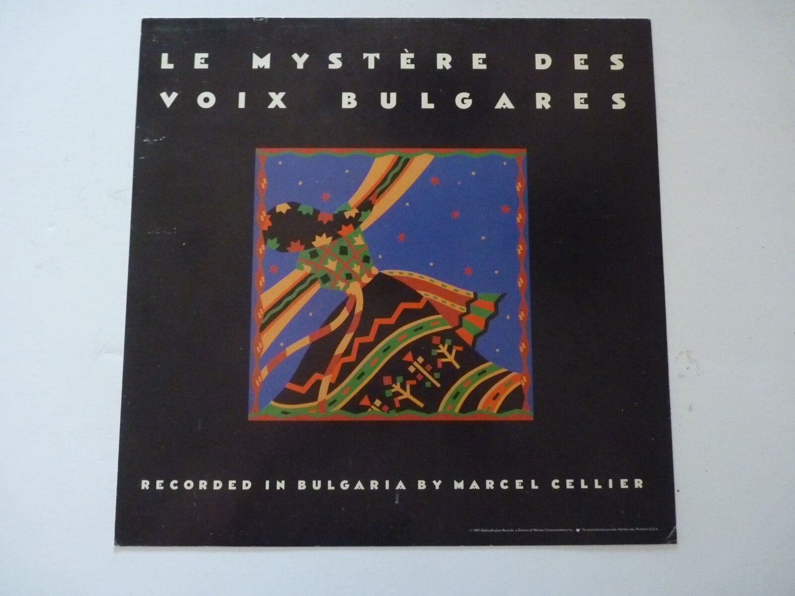 Le Mystere Des Voix Bulgares Cellier Promo LP Record Photo Poster painting Flat 12x12 Poster