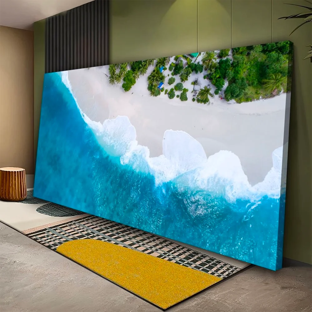 Beautiful Beach Landscape Canvas Wall Art