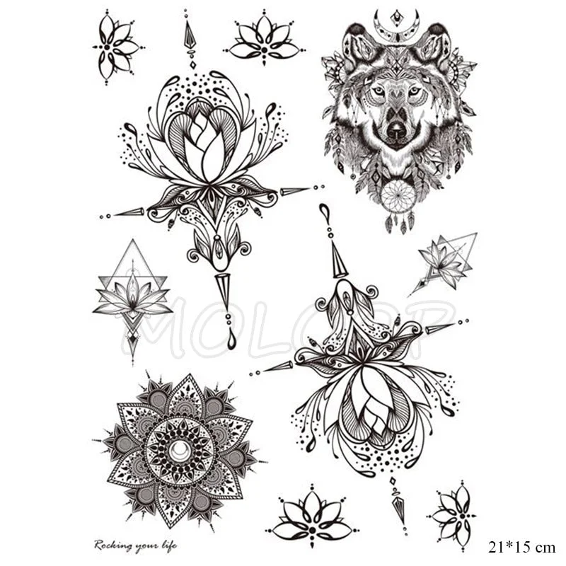 Pink Bloom Rose Water Transfer Fake Tattoo Stickers Women Body Chest Art Temporary Waist Bracelet Flash Tatoos Flower For Girl