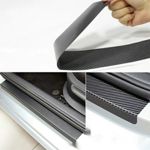 Carbon Fiber Car Threshold Sticker (4PCS)