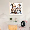 【Limited Stock Sale】Winter Coffee Gnome-11CT Stamped Cross Stitch 40*40cm tapestrymarket
