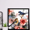 Flowers Birds  - Full Round Diamond Painting