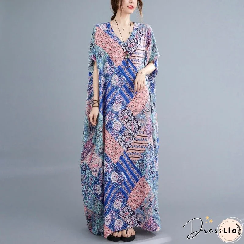 Women's Clothing In Large Sizes, Plump and Slim, with A Belly Covering Temperament Dress