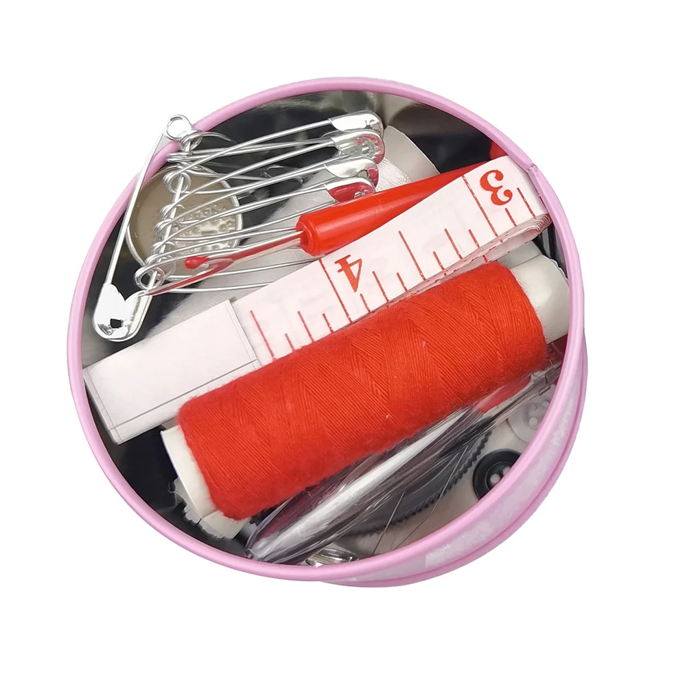 Needle Thread Storage Box Multifunction Sewing Kits Box Lace Box Pincushion Case