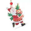 Diamond Painting Double-sided Christmas Pendant Xmas Trees