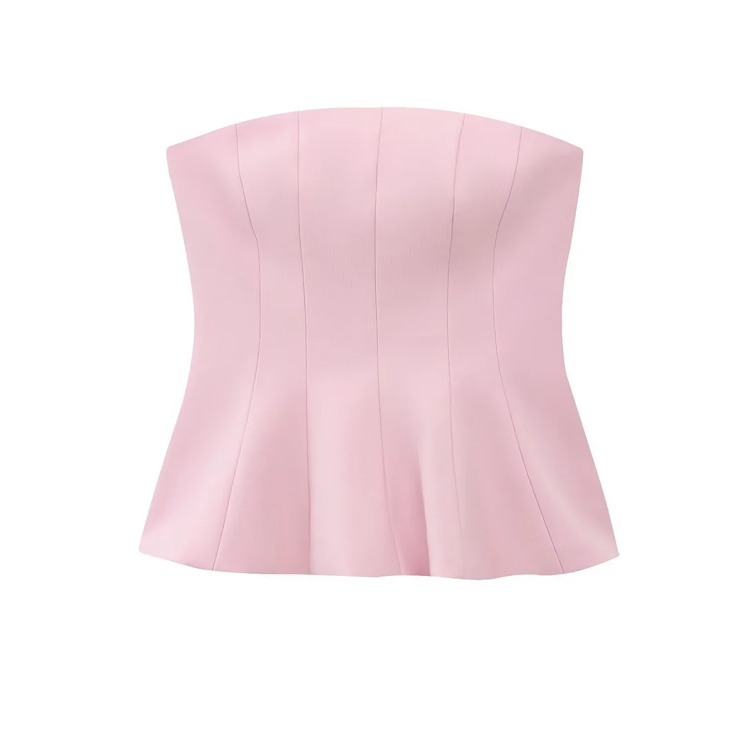 Nigikala Nigikala Women's Clothing INS Net Red Short Skirt Style Pendted Blouse