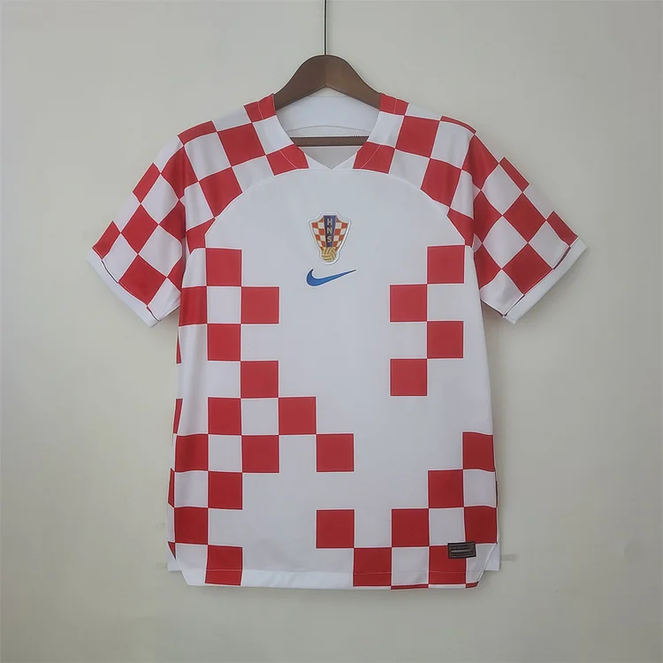 Croatia 2022 Retro Home Kit Football Jersey