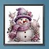 Diamond Painting-DIY Full Round Drill Snowman