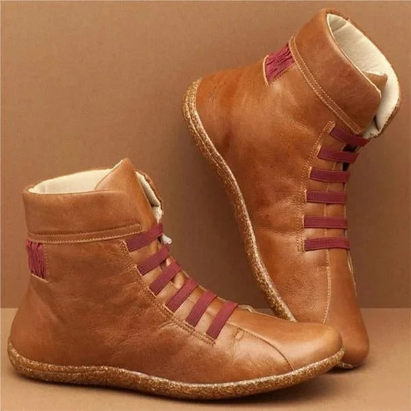 Casual Daily High Top Flat Boots | EGEMISS