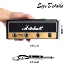 JCM800 Guitar Keychain Punch-free Key Storage Box Suitable for Music Lovers