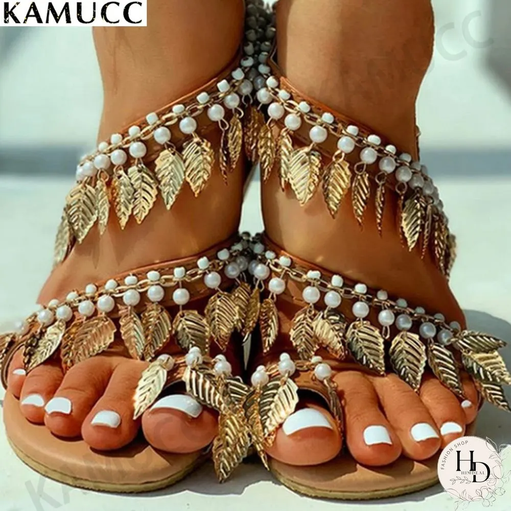 Ladies Rhinestones Sandals Summer Beach Slippers For Women Flip Flops Crystal Sliders