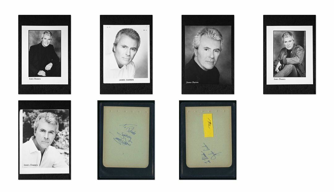 James Darren - Signed Autograph and Headshot Photo Poster painting set - Time Tunnel