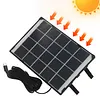 6W 5V Mini Solar Panel with 5M Cable Polycrystalline Solar Power Bank High Efficiency for Hiking Camping Travel Car Fishing Picnics Use