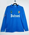 1987/1988 Retro Long Sleeve Napoli Home Soccer Jersey 1:1 Thai Quality