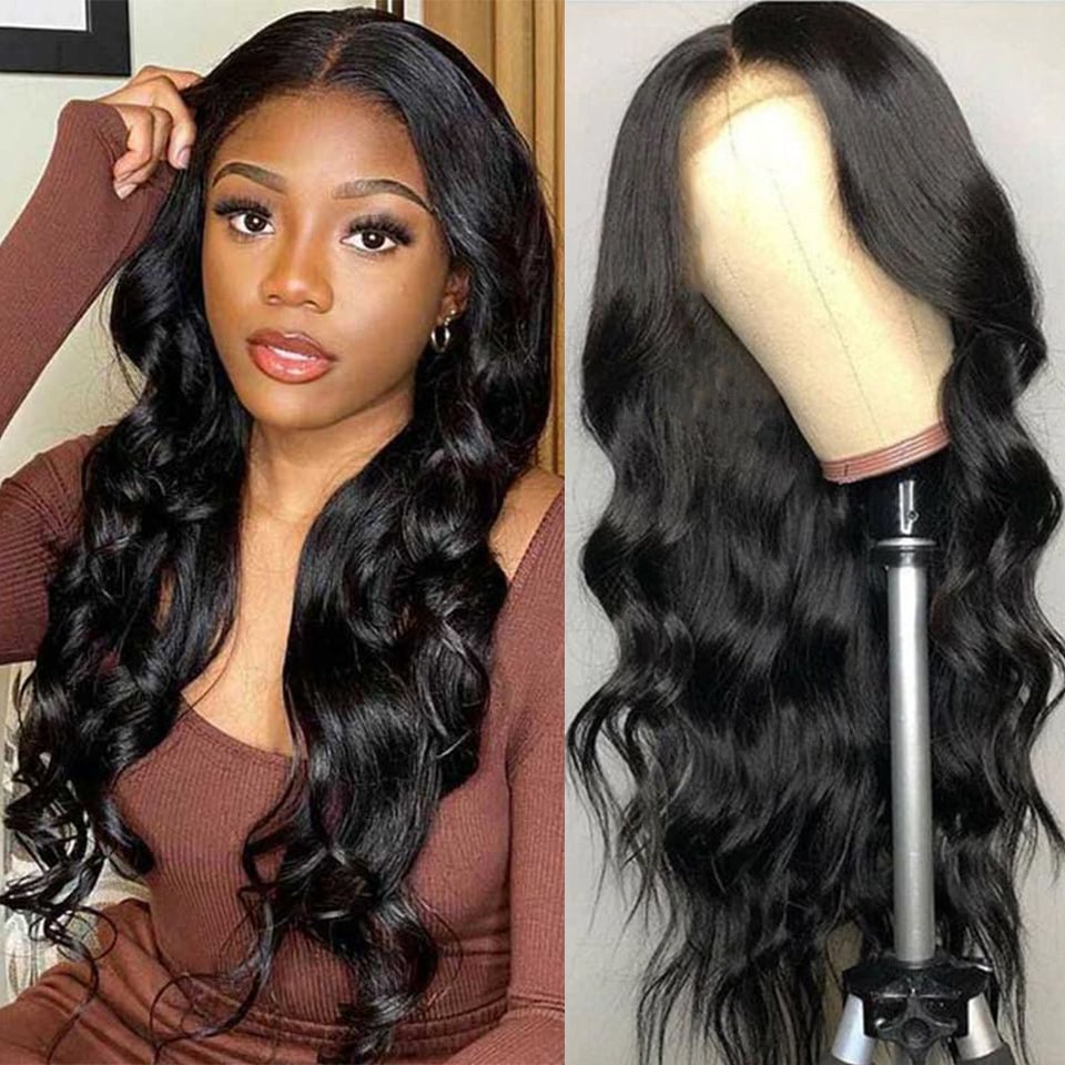Vallbest Hair 150%-250% Density Human Hair Wigs Body Wave 5X5 Lace Front Wig US Mall Lifes