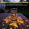 Colorful Butterfly Solar Lanterns Outdoor Waterproof Gift for Moms Women Mother Grandma Hanging Solar Lights for Yard Patio Porch Balcony Garden Decor