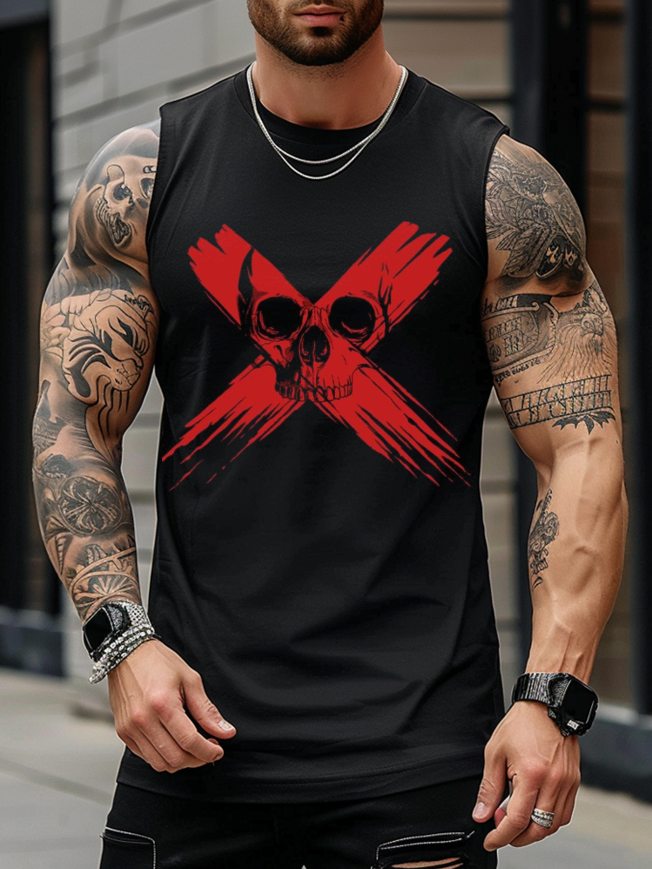 Casual Sleeveless Tee / Rvogue / Rvogue