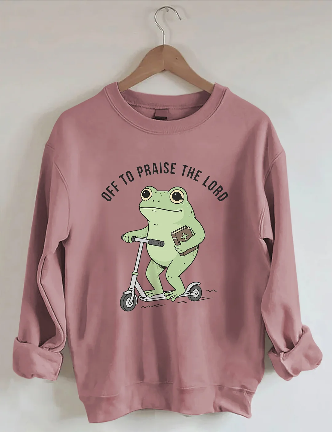Off To Praise The Lord Sweatshirt