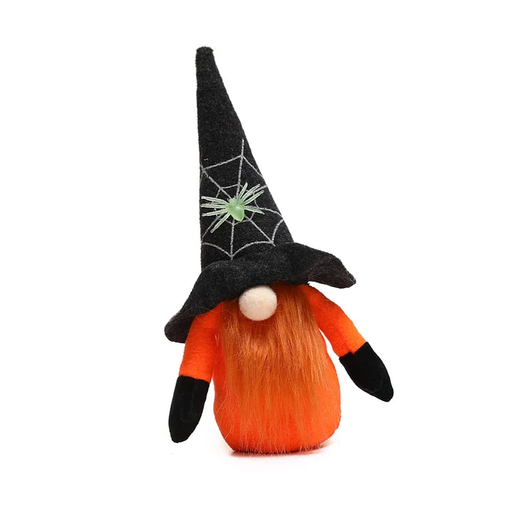 Halloween Spider Faceless Doll