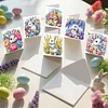 6PCS Diamond Painting Easter Rabbit Greeting Card Kit for Birthdays Thanksgiving & Special Occasion