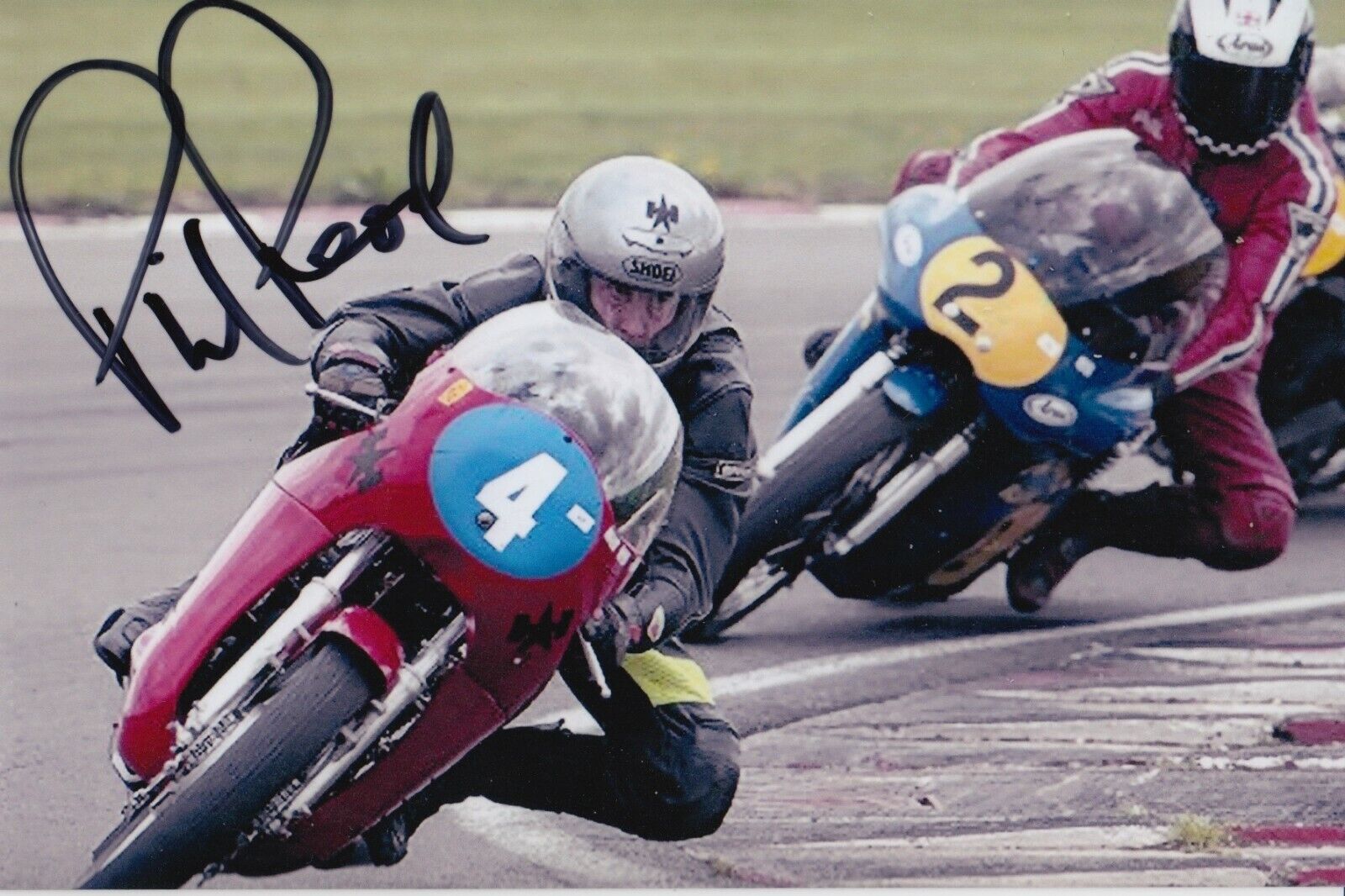 Phil Read Hand Signed 6x4 Photo Poster painting - MotoGP Autograph.