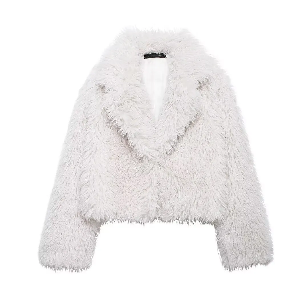Nigikala Nigikala Women's Winter New Fashion Environmentally Friendly Artificial Fur Short Coat D69135