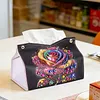Diamond Painting PU Roses Tissue Box Tissue Holder