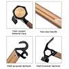 Camping Tent Staple Hammer Aluminum Alloy Hammer for Hiking Gardening (Black)