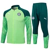 Joyfball 2024/2025 Palmeiras Long Zipped Jacket Green Football Shirt 1:1 Thai Quality
