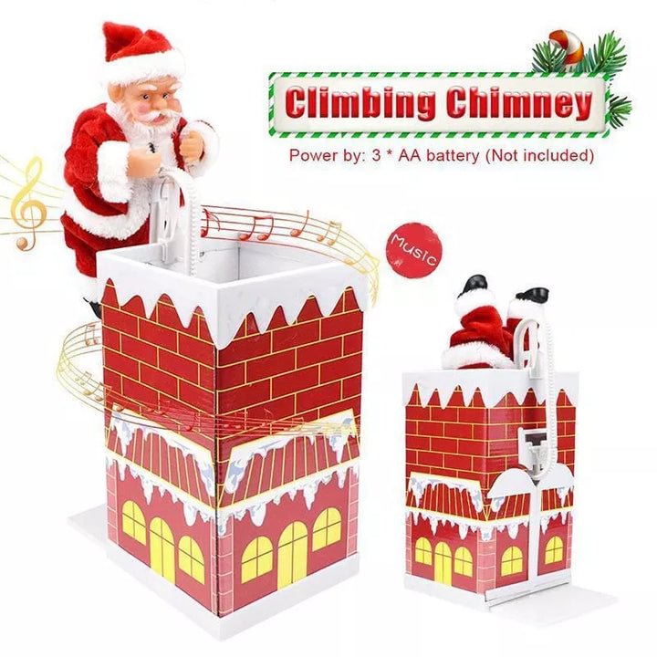 Musedesire Electric Climbing chimney Santa Claus