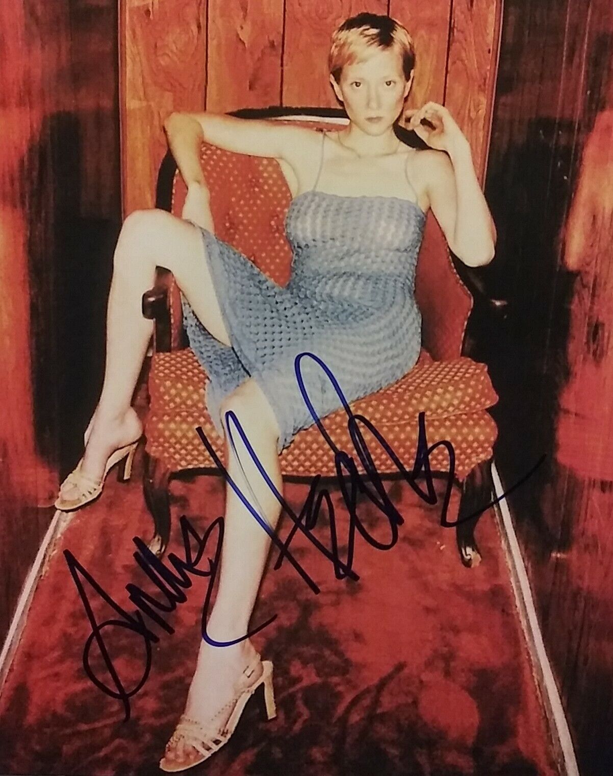 Anne Heche signed 8 x 10