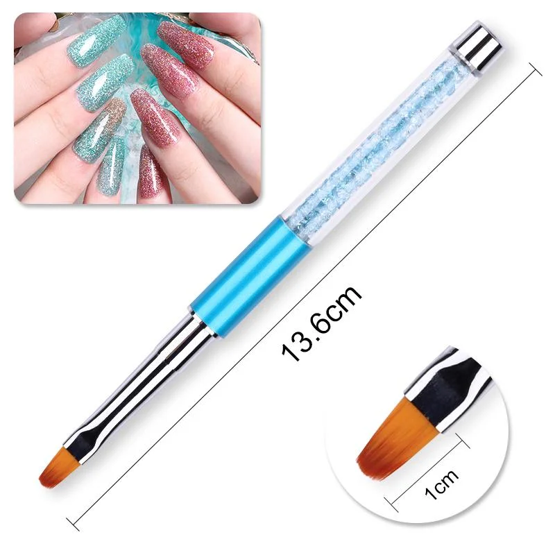 1Pc Nail Art Brushes For Manicure UV Gel Brush Pen Extensions Acrylic Nail Art Painting Drawing Carving Pen Phototherapy Brush-Nail Inspo