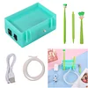 Outil d’aide au diamant portable usb aspirateur diamant peinture stylo kit pour bricolage (vert)