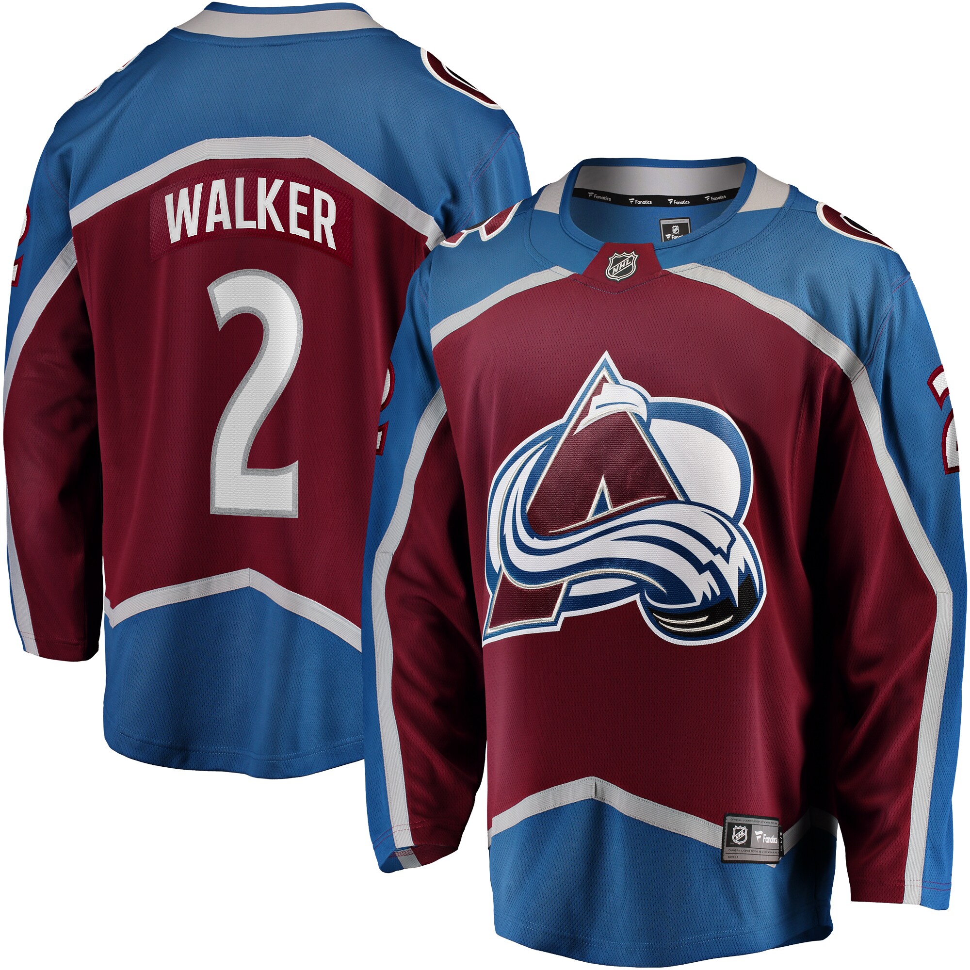 Sean Walker Colorado Avalanche Fanatics Women’s Home Breakaway   Jersey – Maroon mysite
