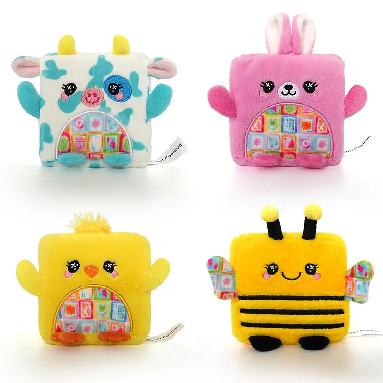 Plush Square Cow Toy