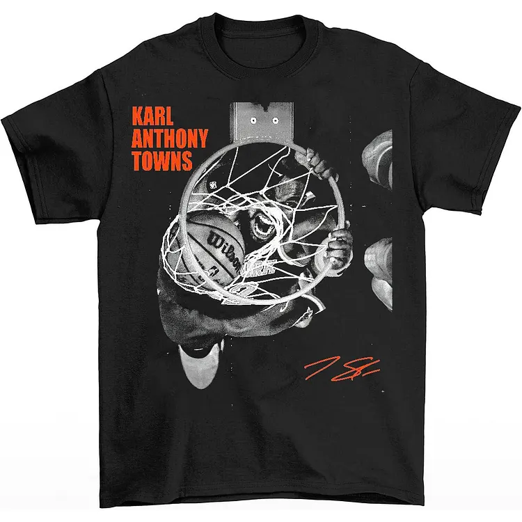 Karl Anthony Towns Printed Men's T-shirt