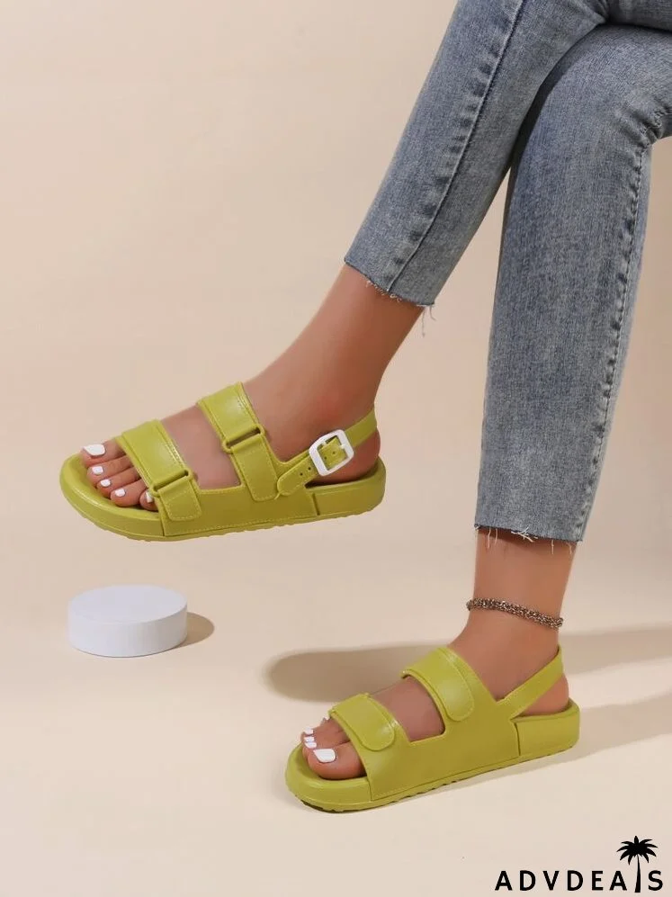 Minimalist Slingback Sandals